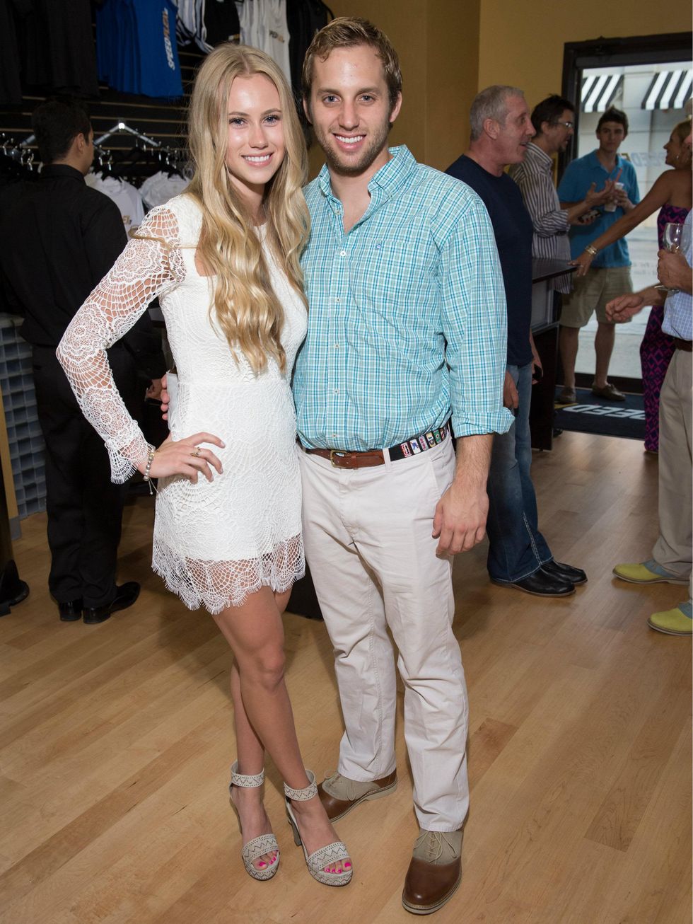 brooke foley, sam silliman, speeflex grand opening