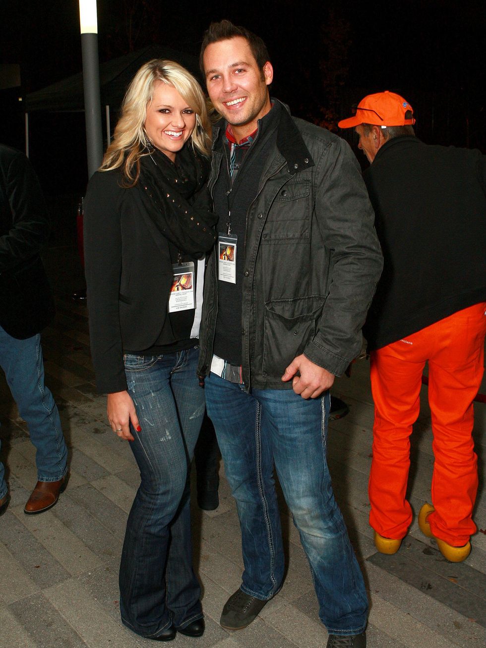 Brooke Parker, Chet Kuhn, hunger games catching fire premiere viewing party