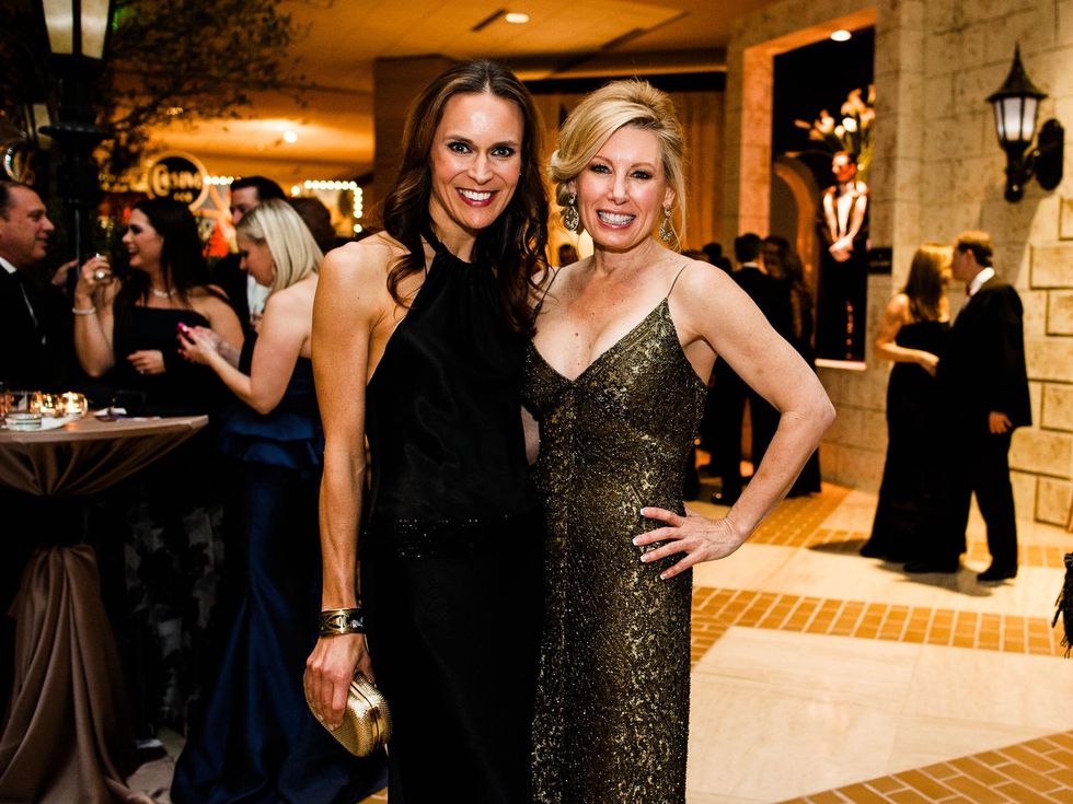 Brooke Shelby, Mary Gill at Crystal Charity Ball 2013
