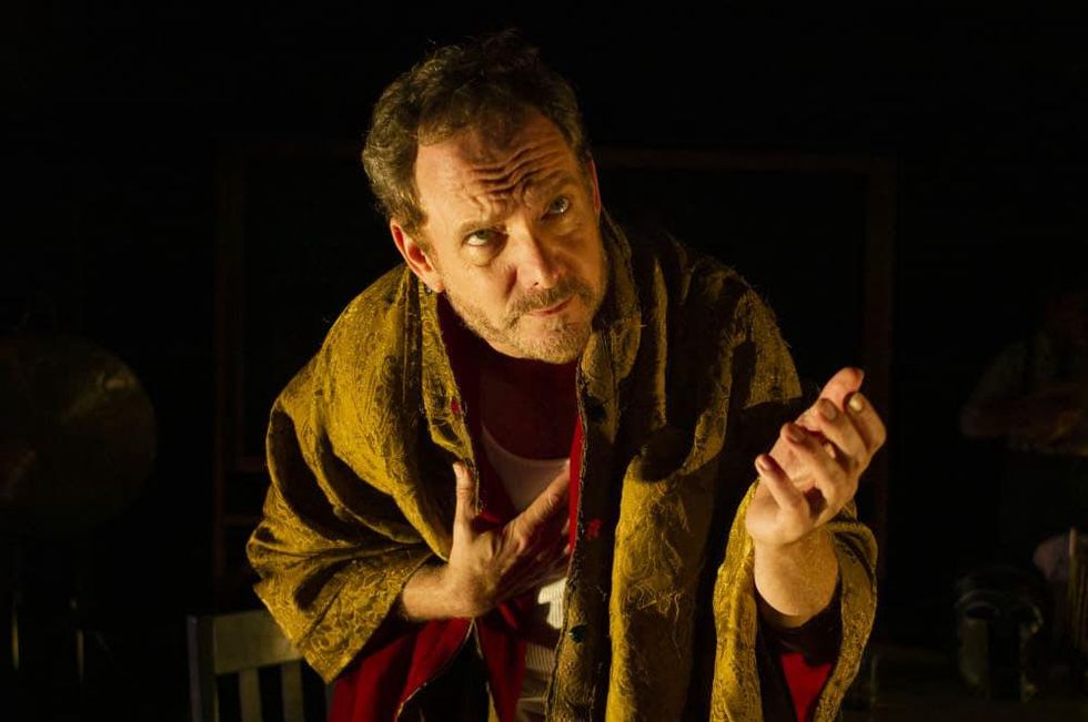 Bruce DuBose in An Iliad at Undermain Theatre in Dallas