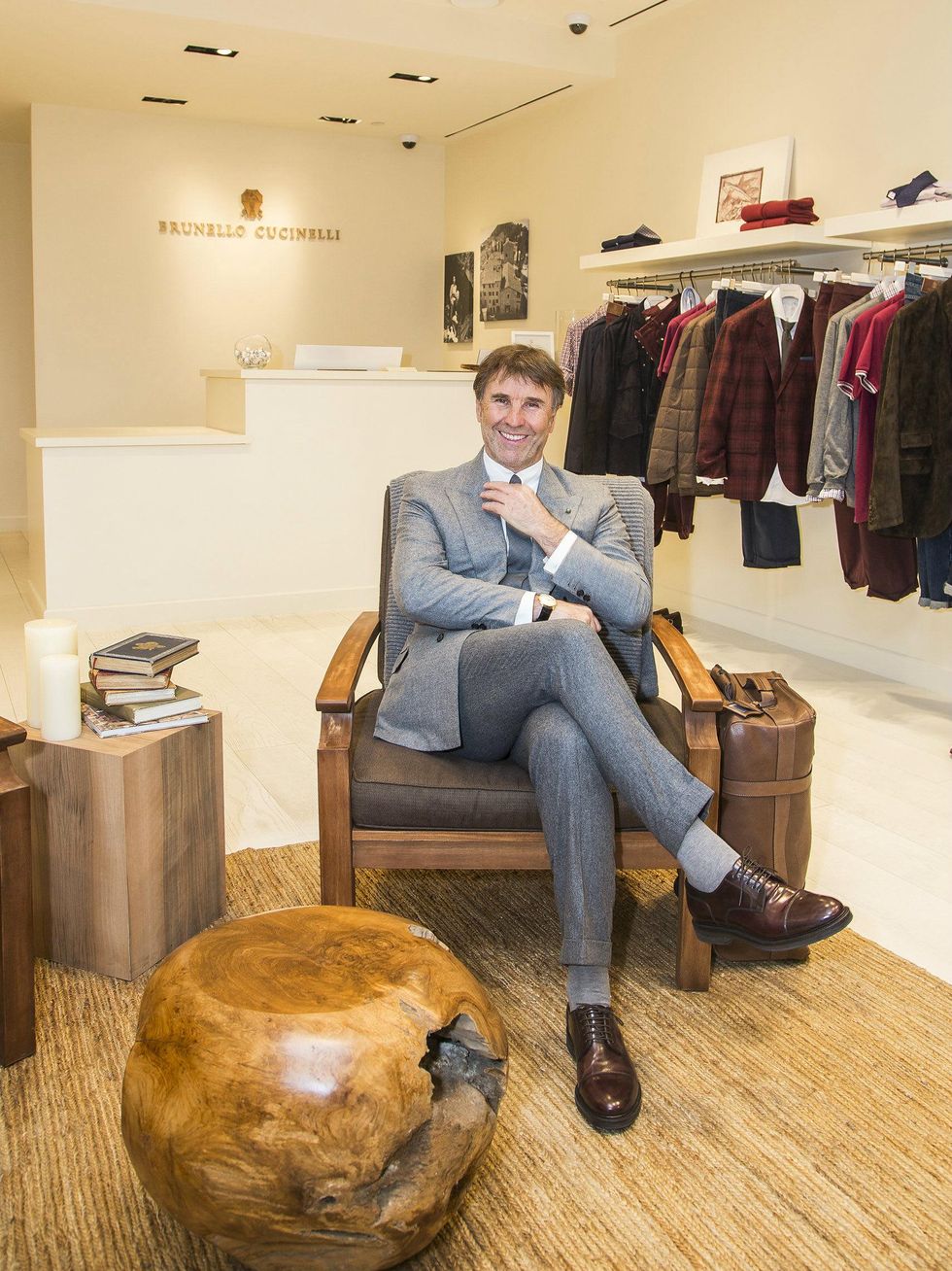 Brunello Cucinelli opening, highland park village