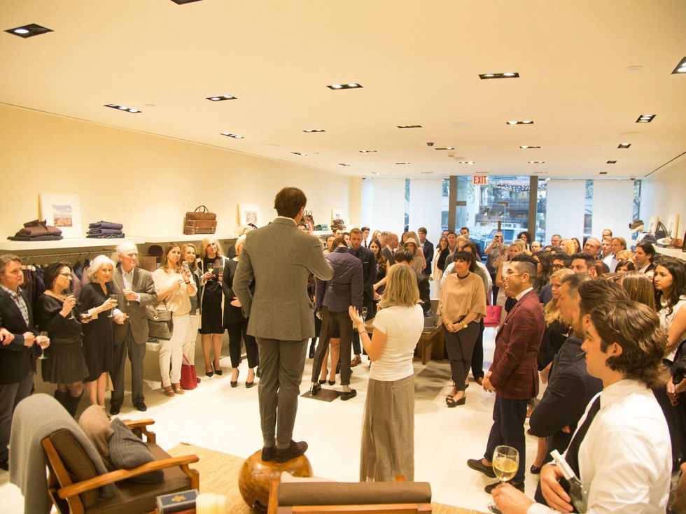 Brunello Cucinelli opening, highland park village