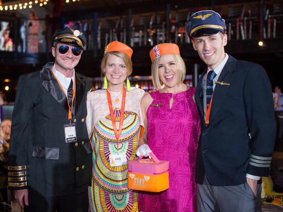 Bryan Pickard, Katie Koechling, Lindsey Cook, James Bond