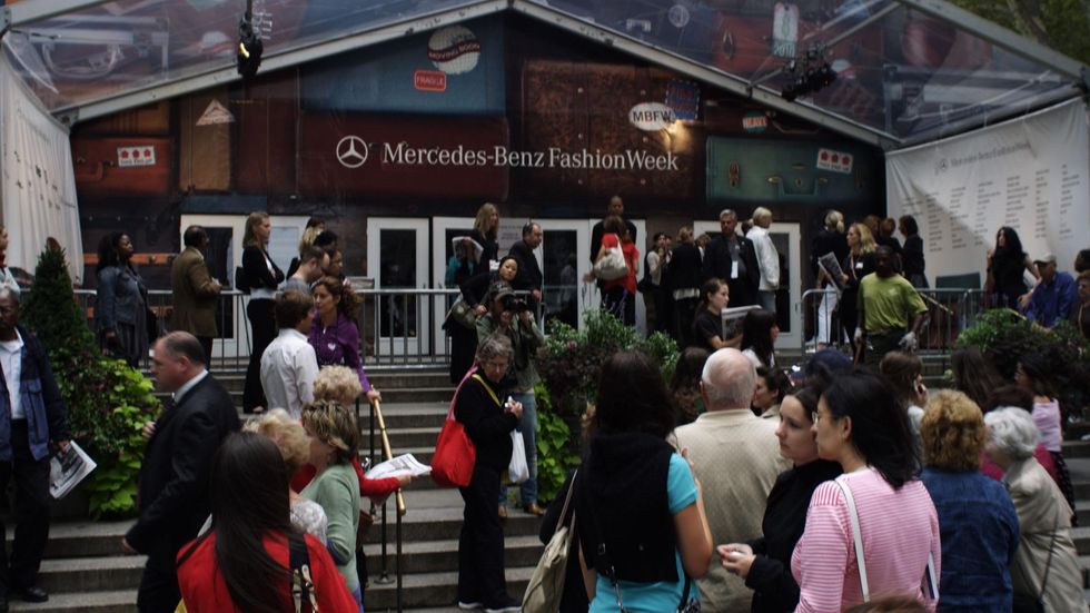 Bryant Park in The Tents documentary