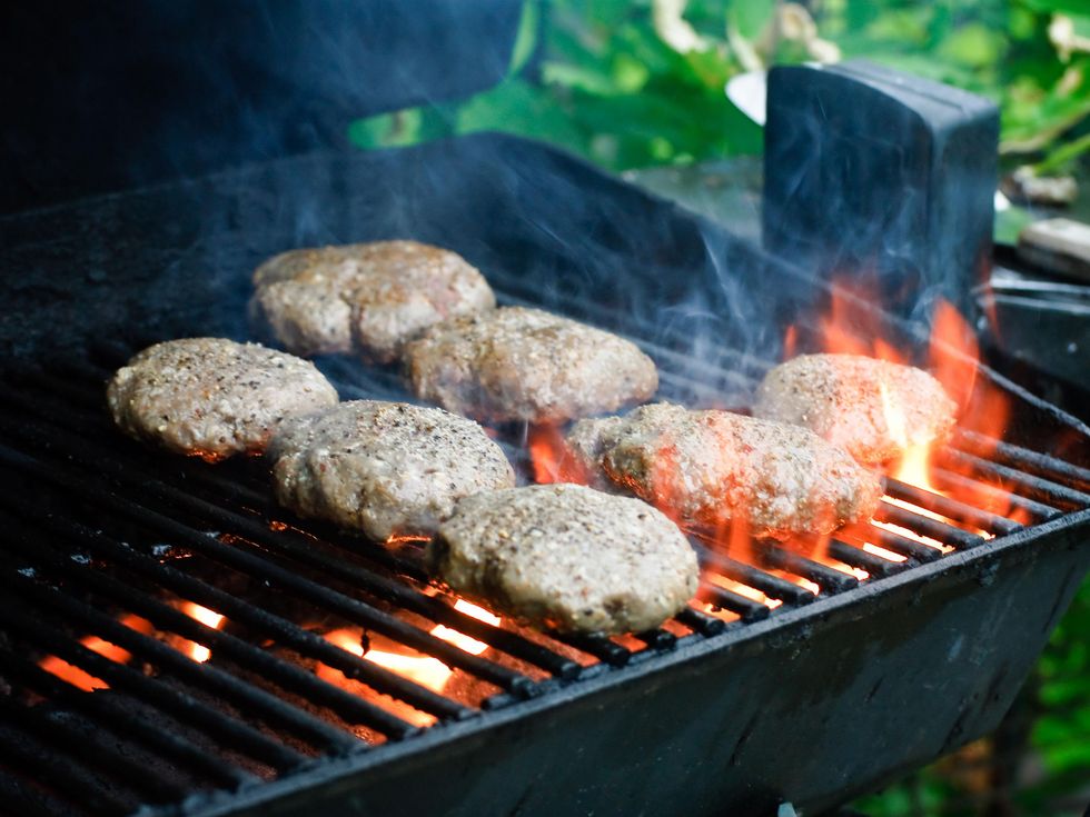 Burgers on the Grill