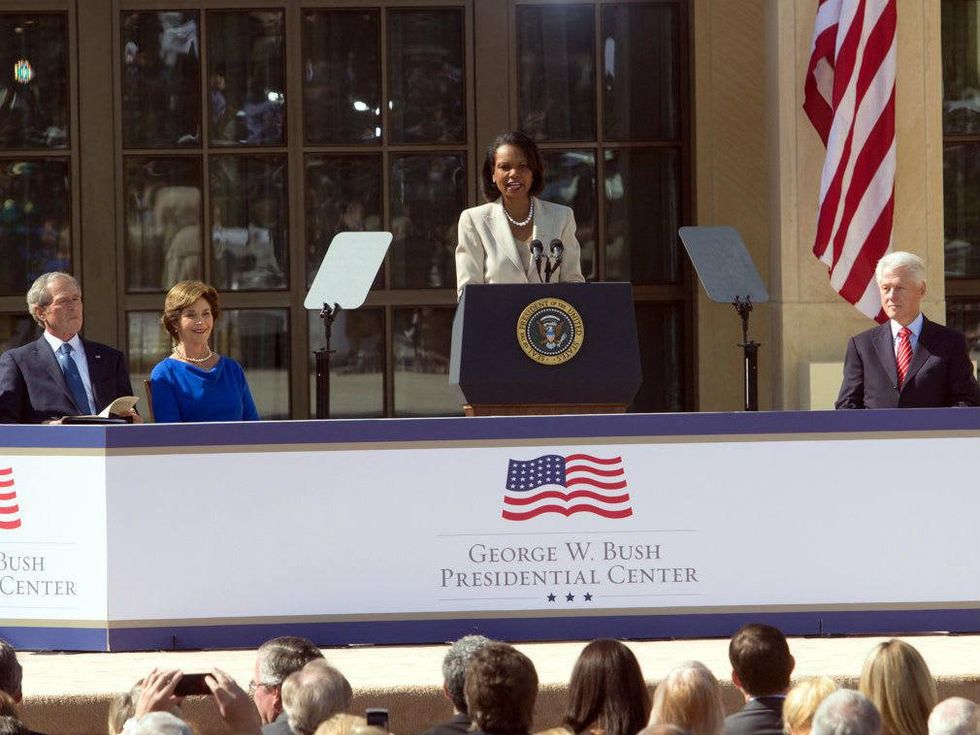 Bush Presidential Center Opening, Condoleeza Rice