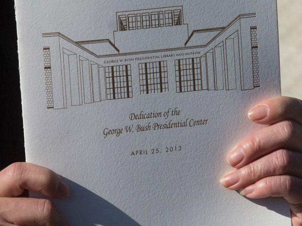 Bush Presidential Center Opening