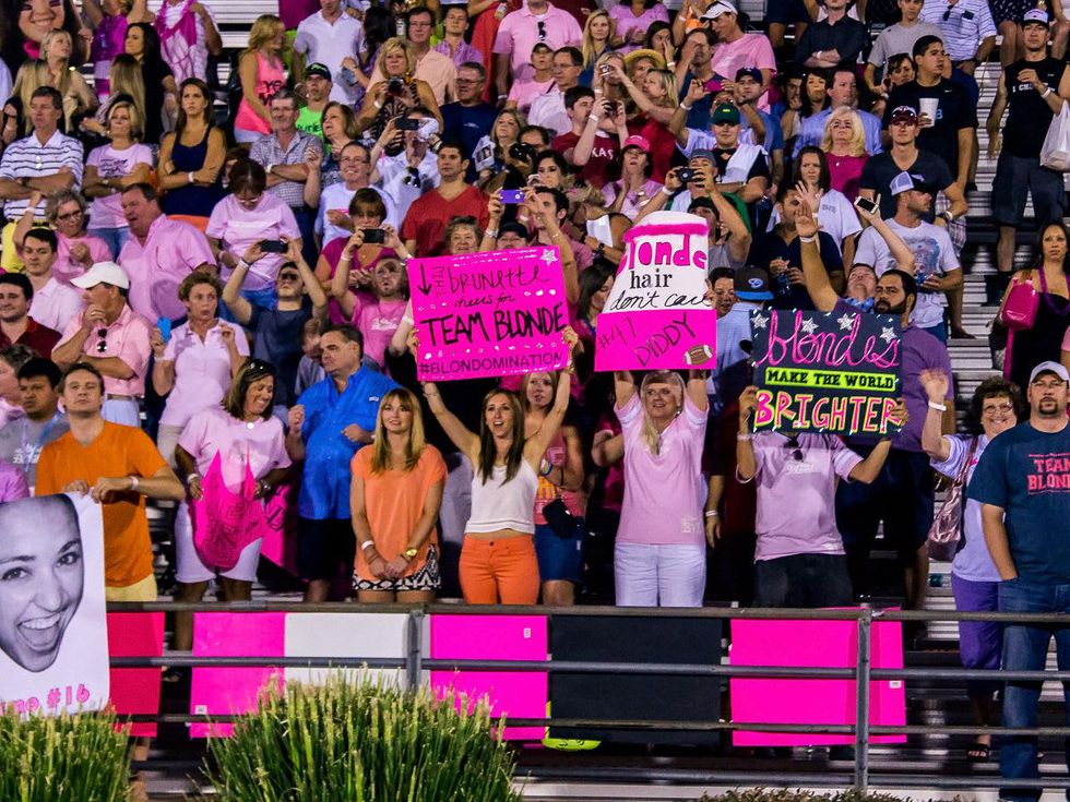 bVB Game, Powder Puff Game, Alzheimer's
