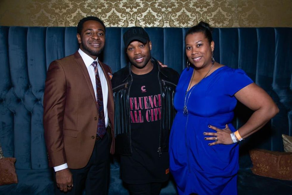 Byron Sanders, Todrick Hall, Celeste Sanders