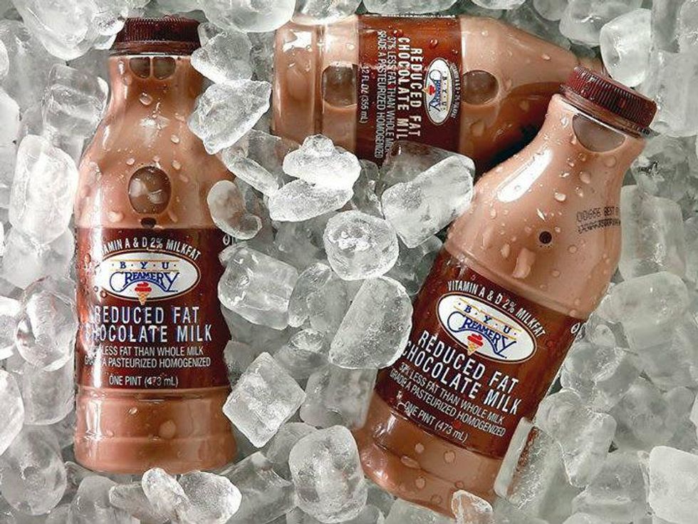 BYU Creamery Chocolate Milk