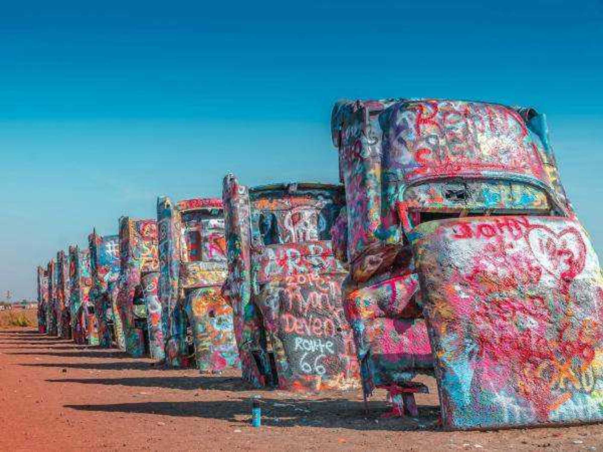 Cadillac Ranch in Amarillo