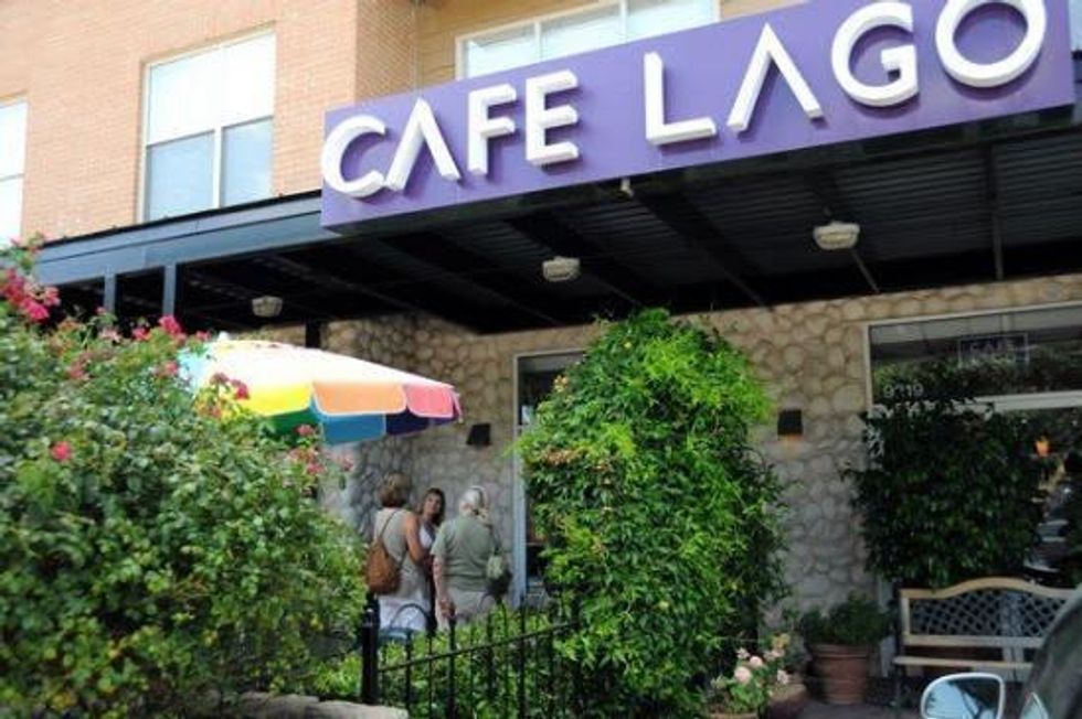 Cafe Lago restaurant in Dallas