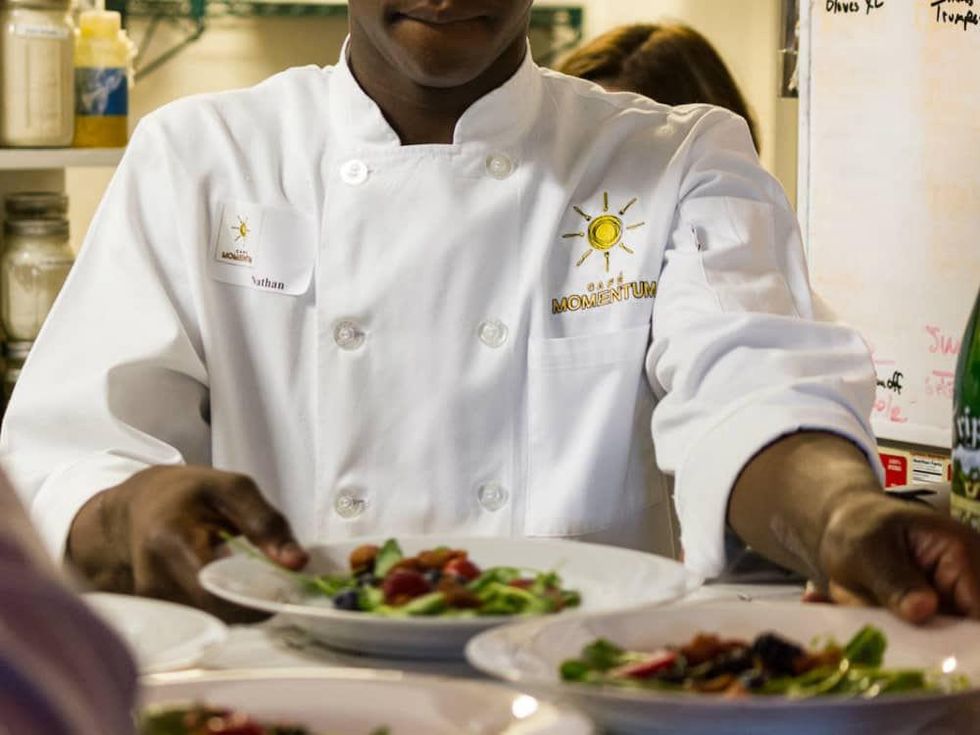 Cafe Momentum pop-up dinner at CampO