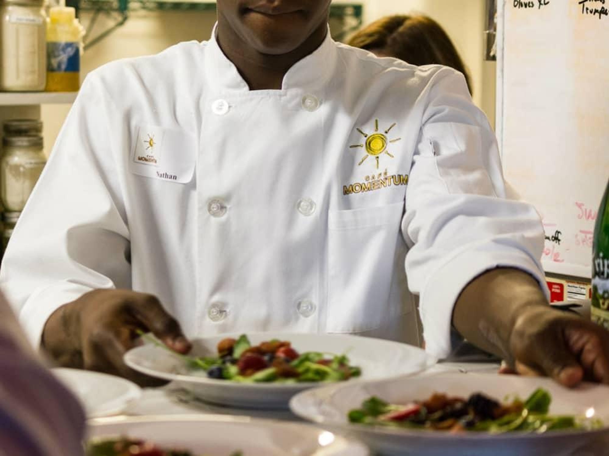 Cafe Momentum pop-up dinner at CampO