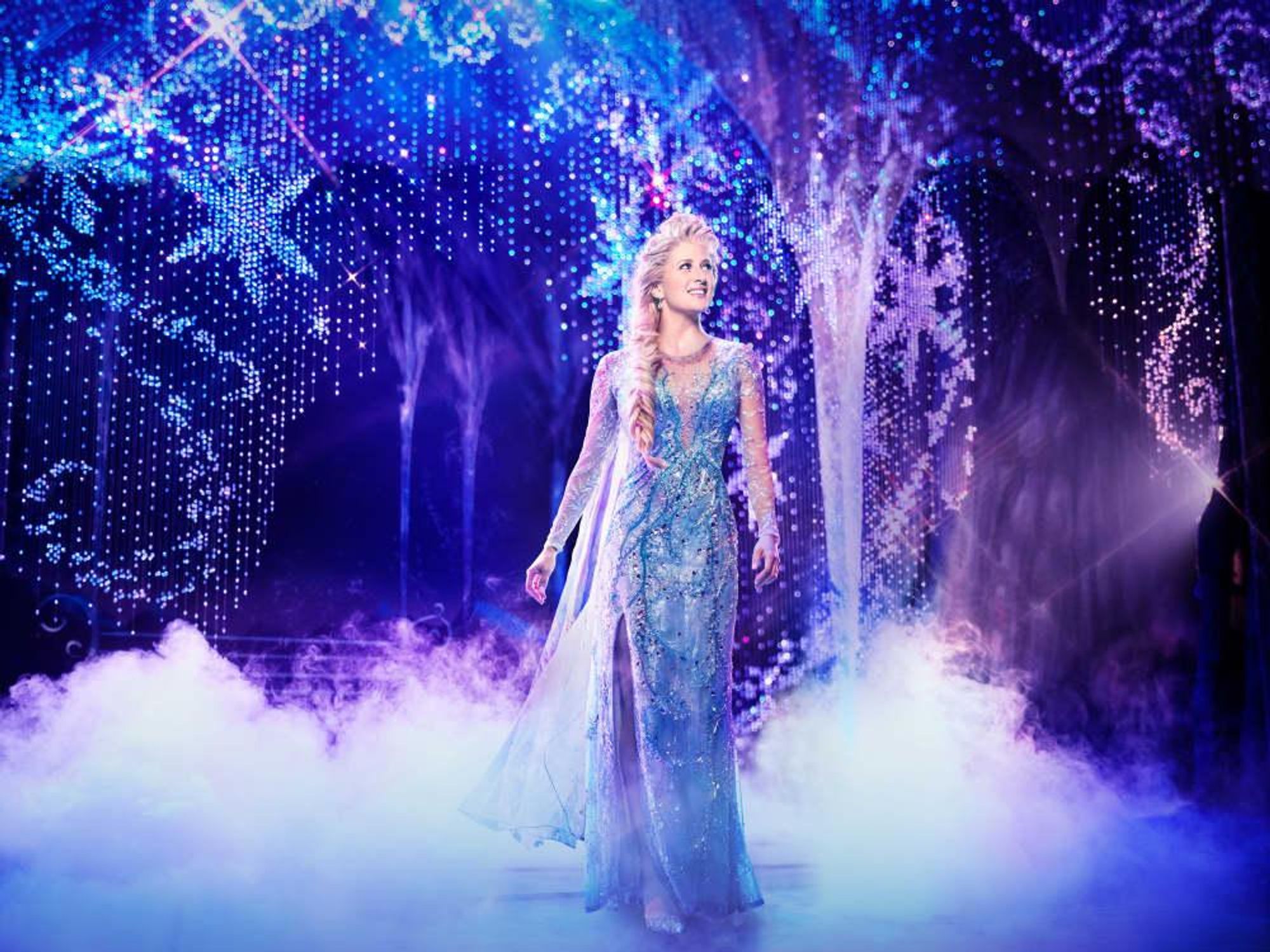 Caissie Levy in Frozen on Broadway