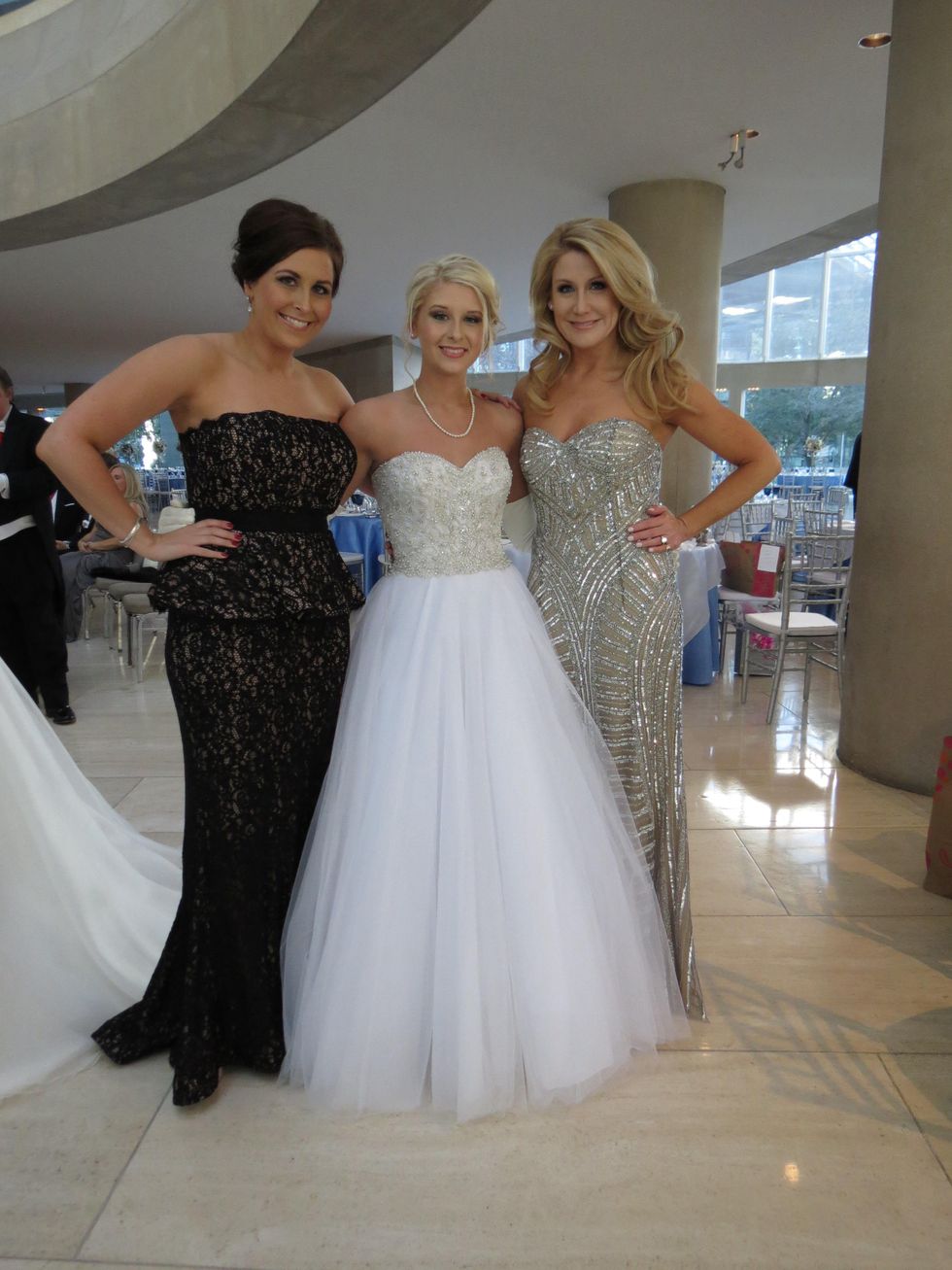 Caitlin, Meghan, and Mary Mitchell, DSOL Presentation Ball