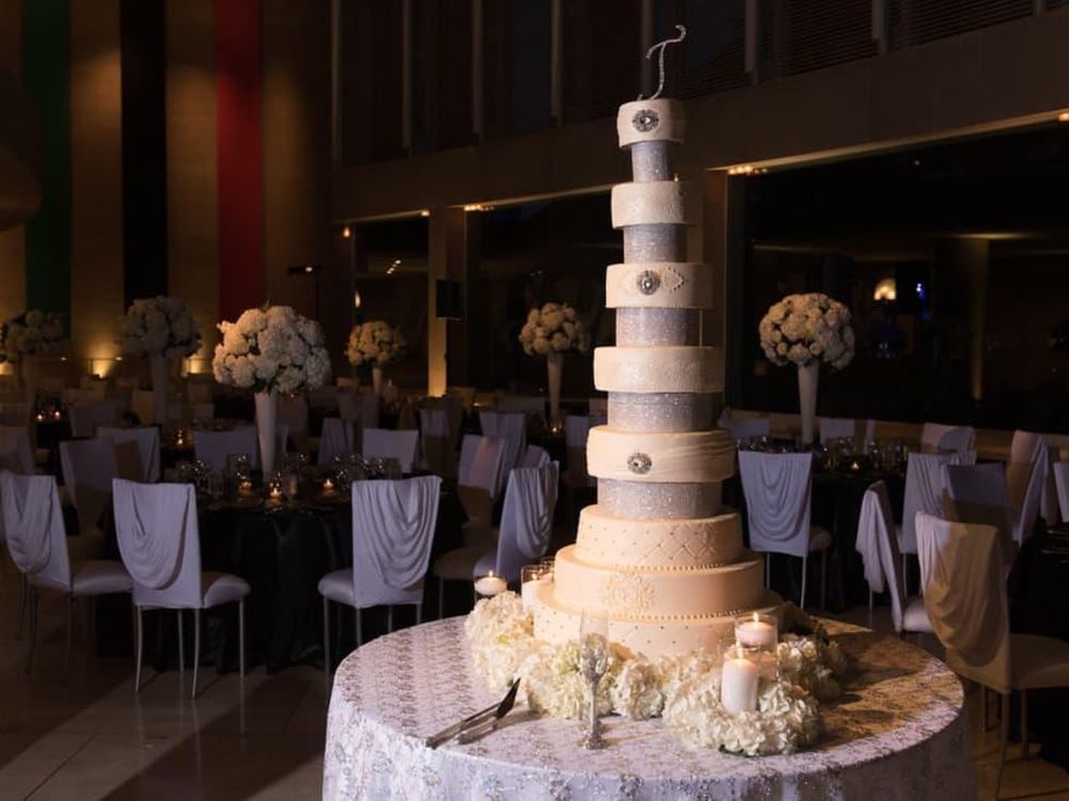 cake, Derbigny, Toulson, wedding, Meyerson