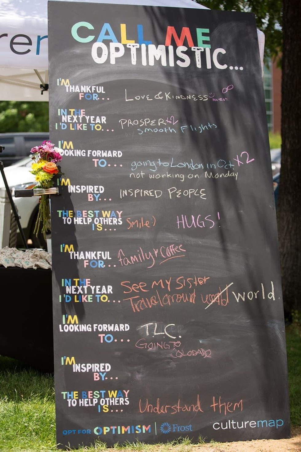 Call Me Optimistic boards