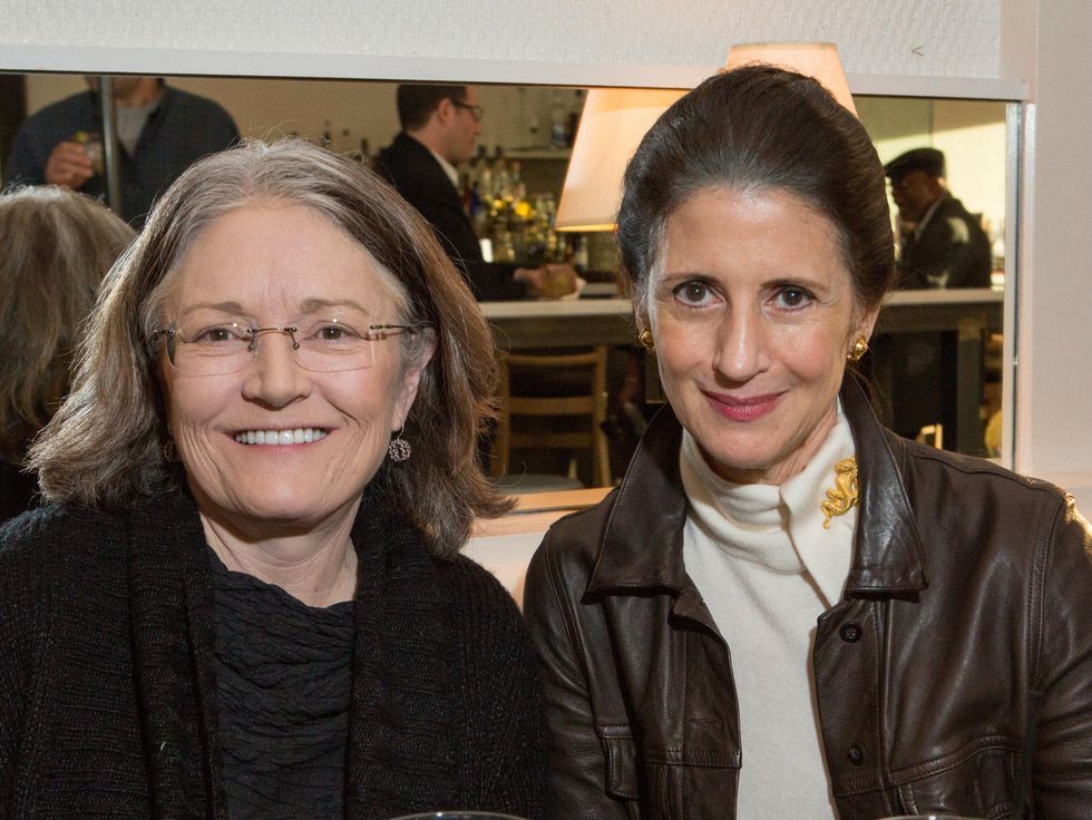 Camilla Cowan, Elizabeth Yancey, MAC kick off party