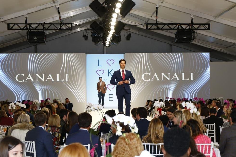 Canali runway look