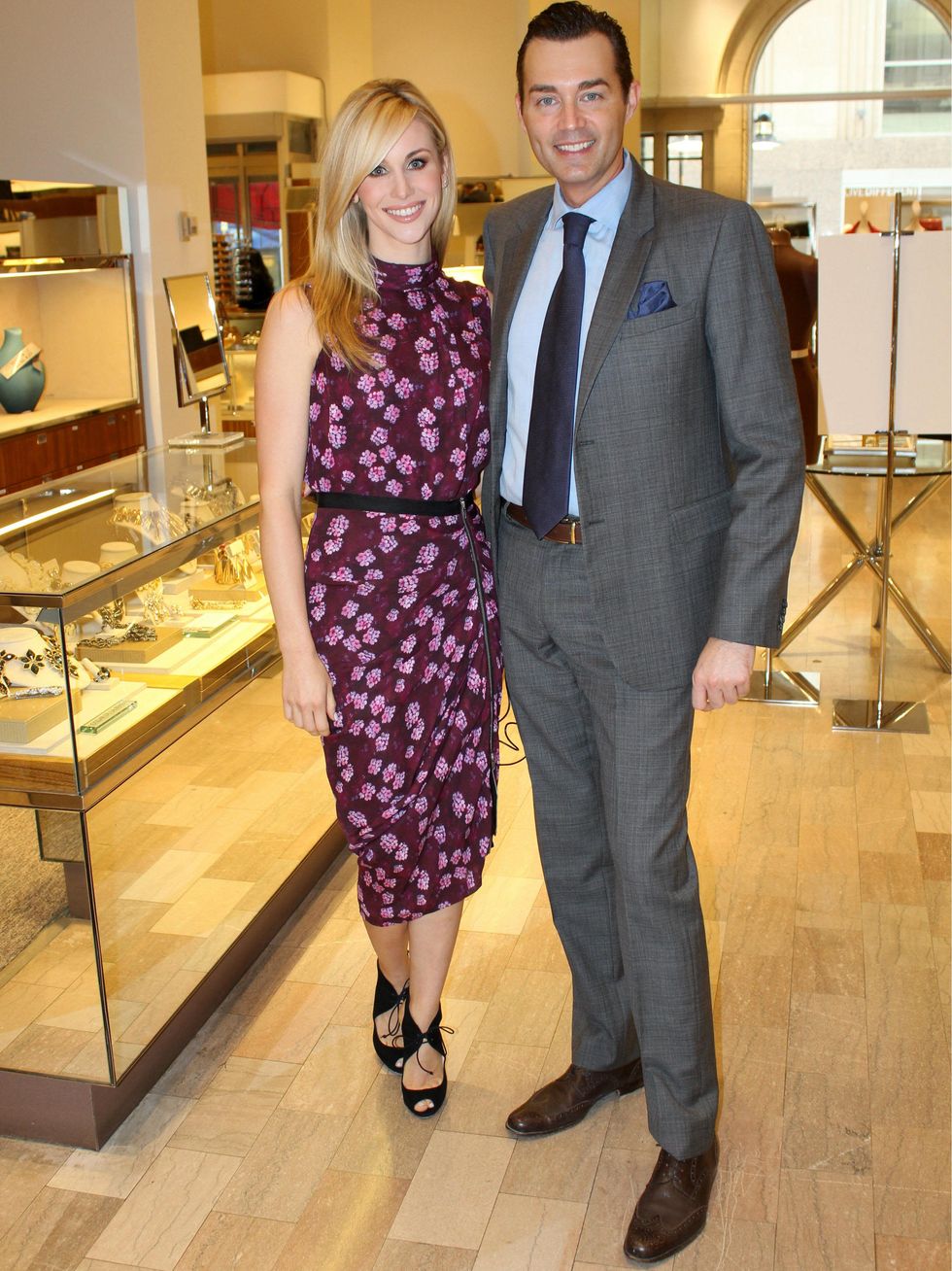 Candice Romo, Chuck Steelman, CCB 10 Best Dressed Luncheon