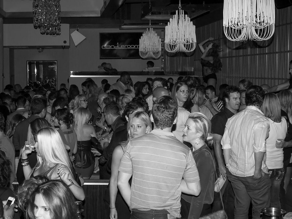 Sexy celebrants infiltrate Candleroom for 10th anniversary bash