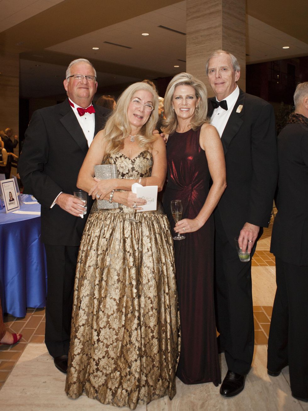 Candy Evans, Walter Evans, Gwen Echols, Lel Echols, Crystal Charity Ball 2014
