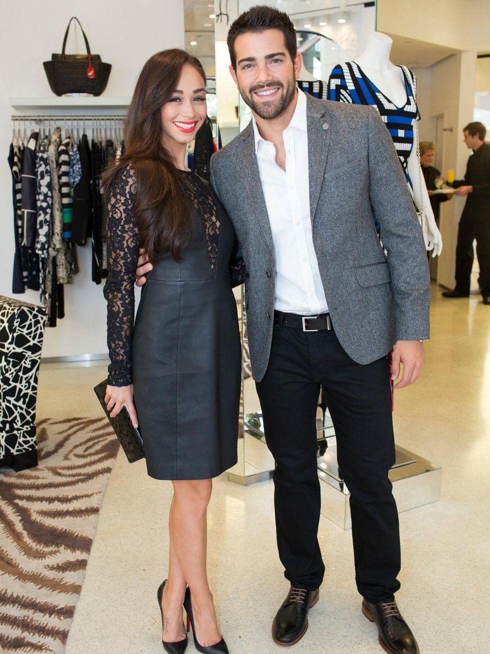 Cara Santana and Jesse Metcalf