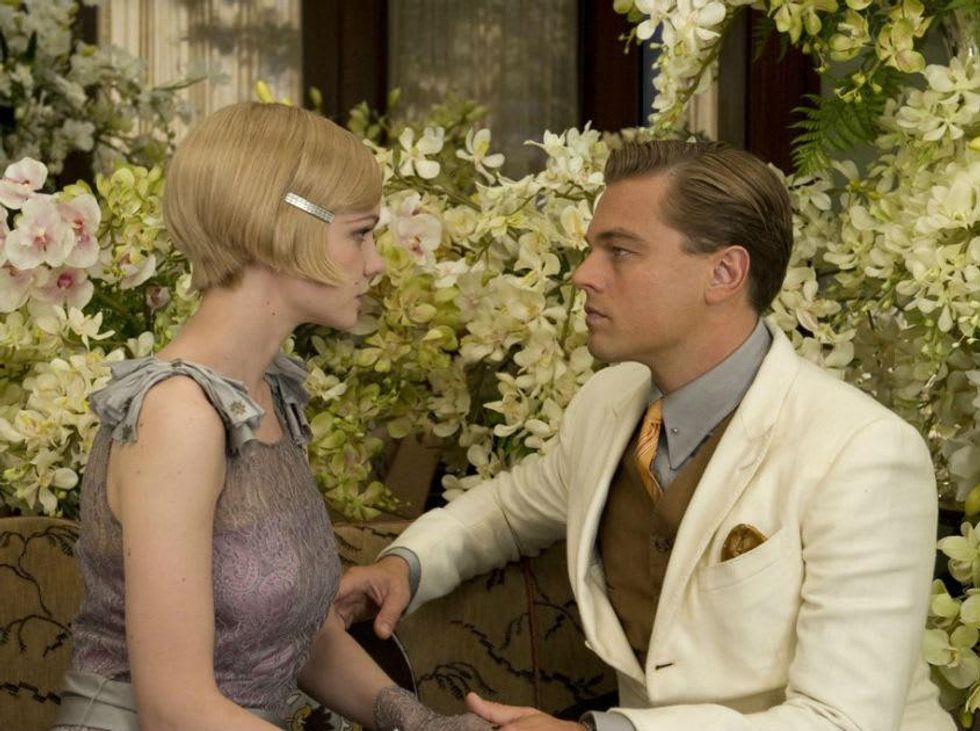 Carey Mulligan and Leonardo DiCaprio in The Great Gatsby