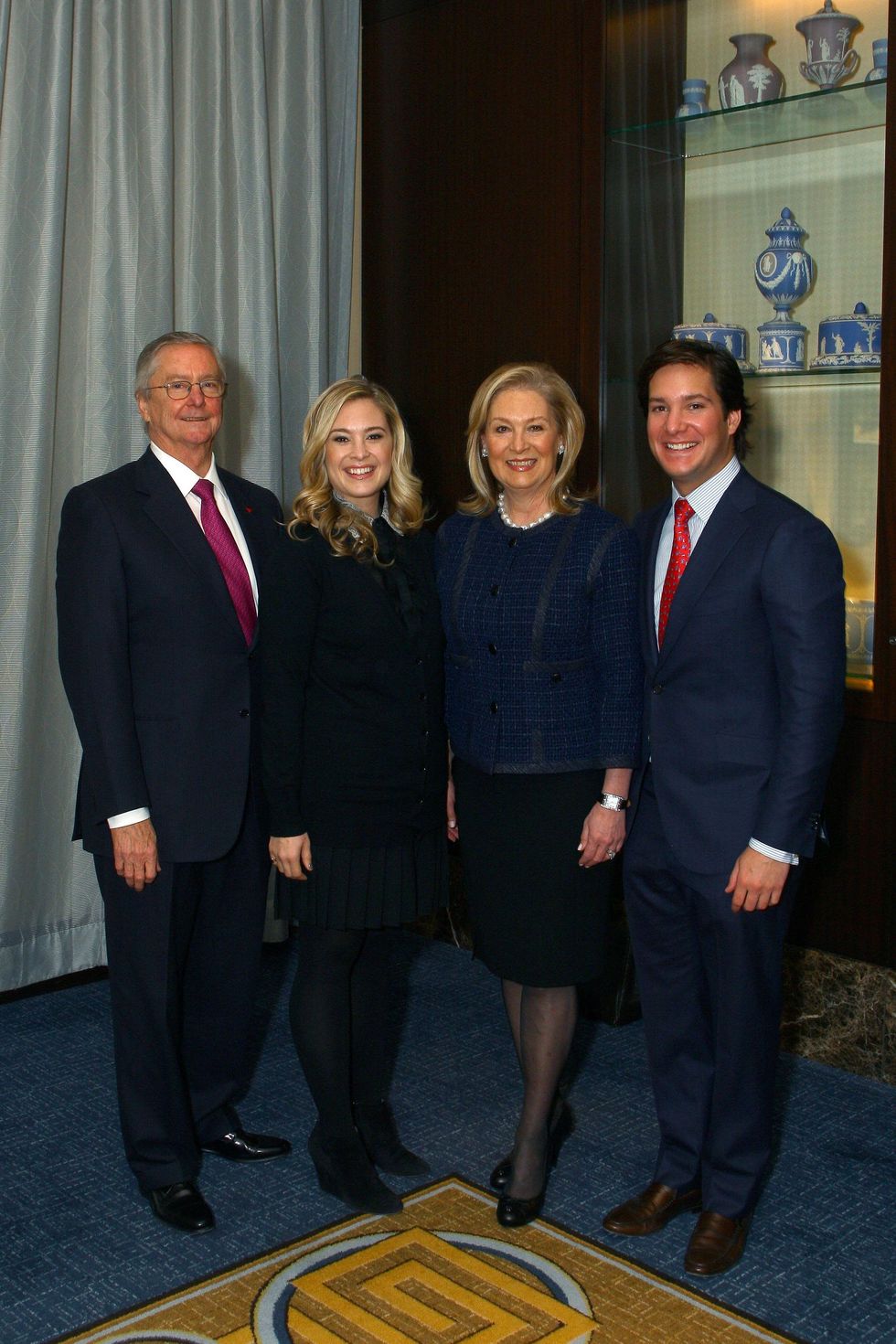 Carl Sewell Jr., Jacquelin Sewell Taylor, Peggy Sewell, Carl Sewell III