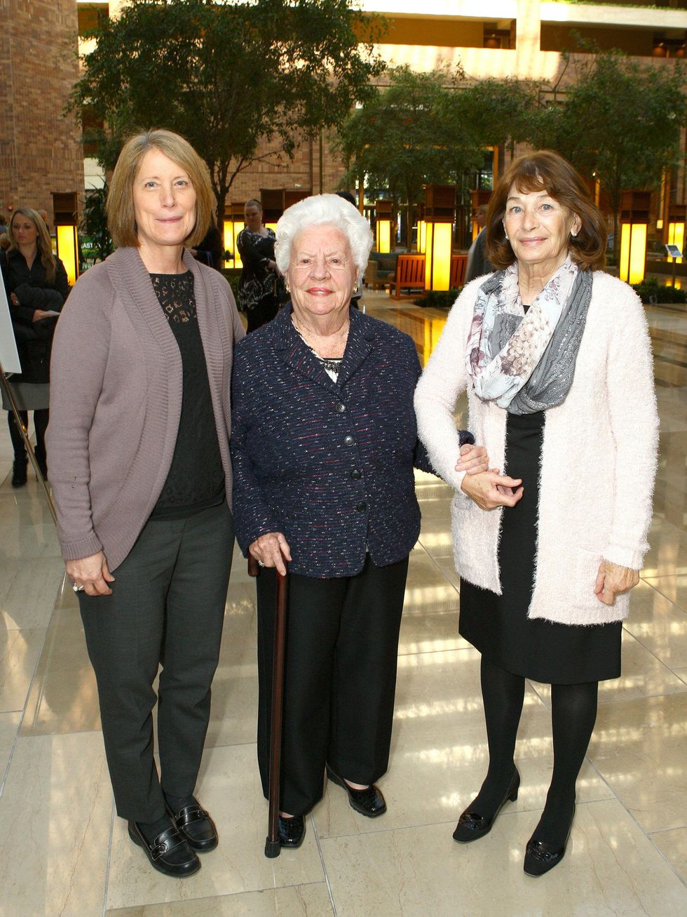 Carla Mullens, Bette Perot, Annette Head, Girl Scouts Luncheon