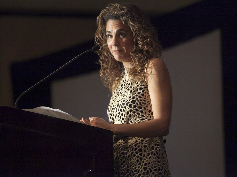 Carla Rosenberg at On the Move Luncheon