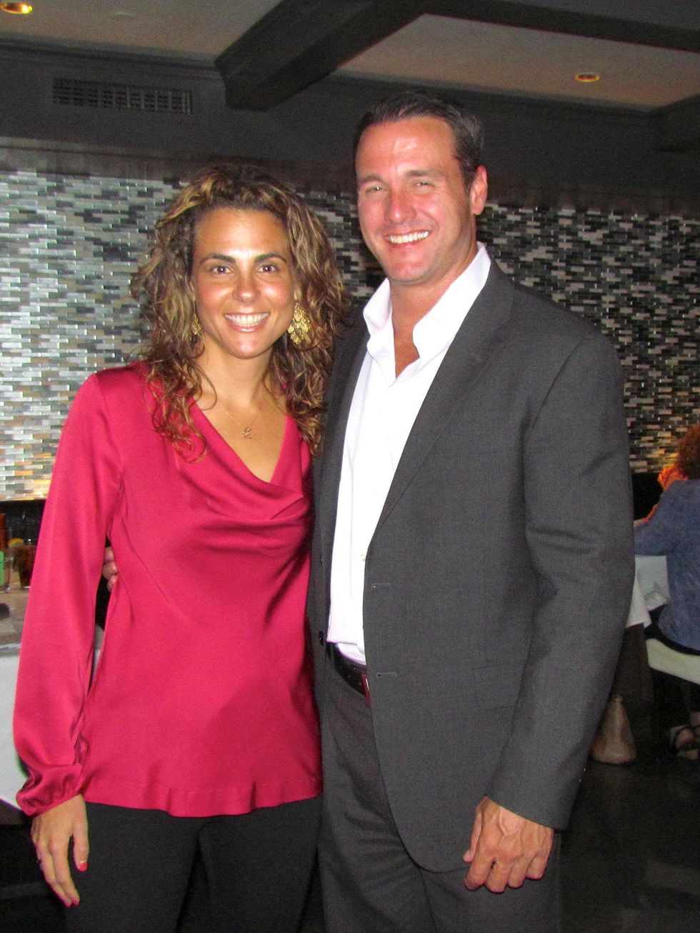 Carla Rosenberg, PJ Levy at MS On the Move Luncheon kickoff