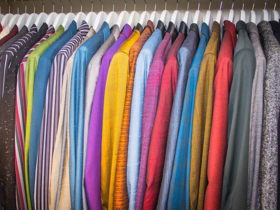 Carlos Cardoza's closet