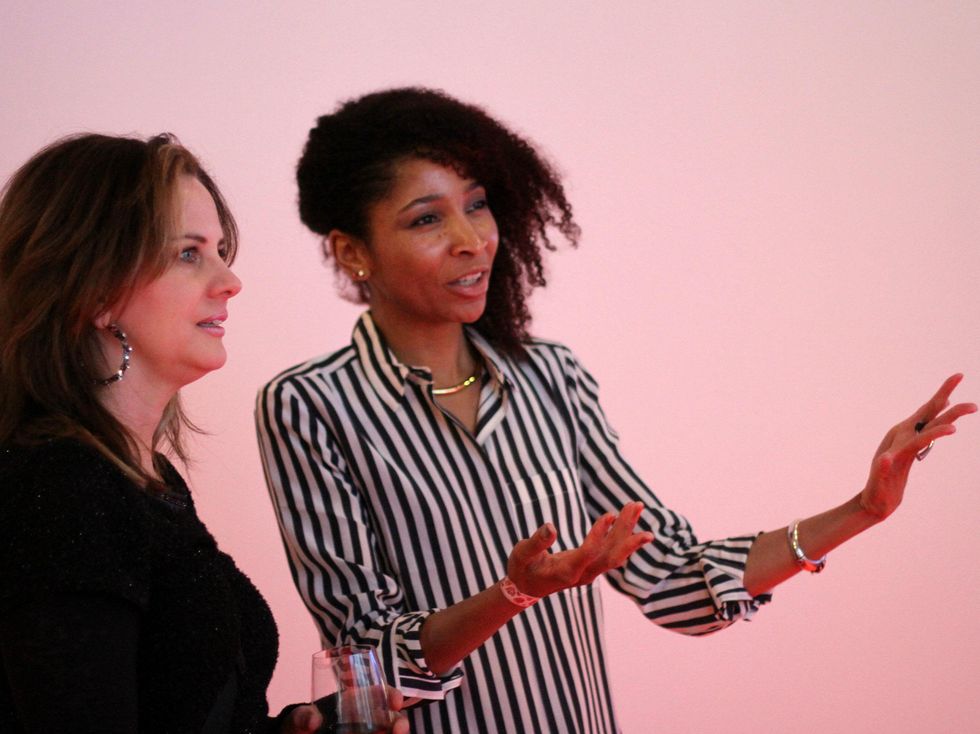 Carmen Menza, Lauren Woods at Zhulong gallery