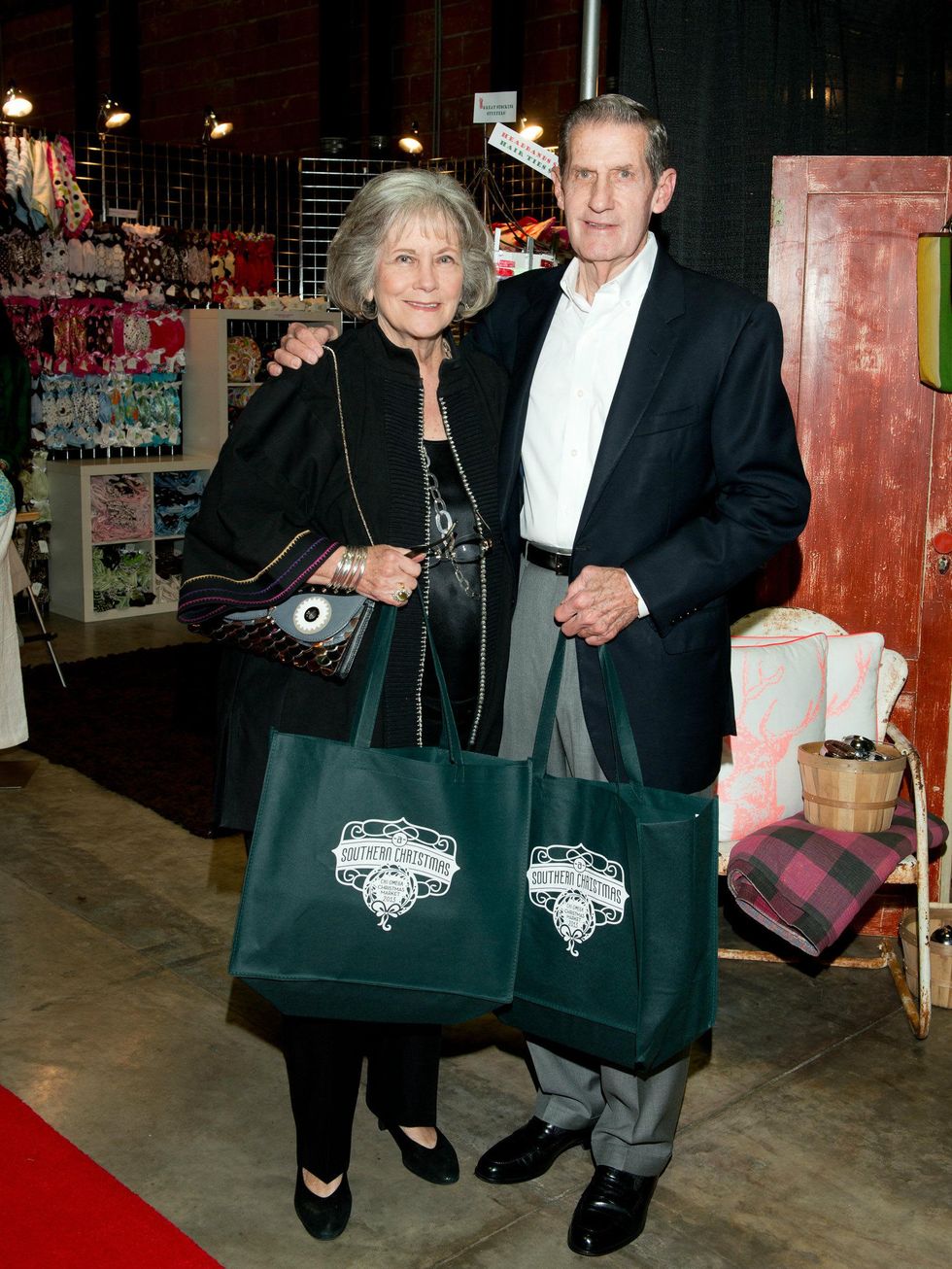 Carol and Jeff Heller, chi o christmas market