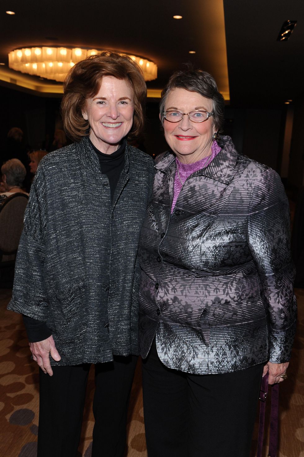 Carol Barger, Sharon King at Dallas Women's Foundation Dinner