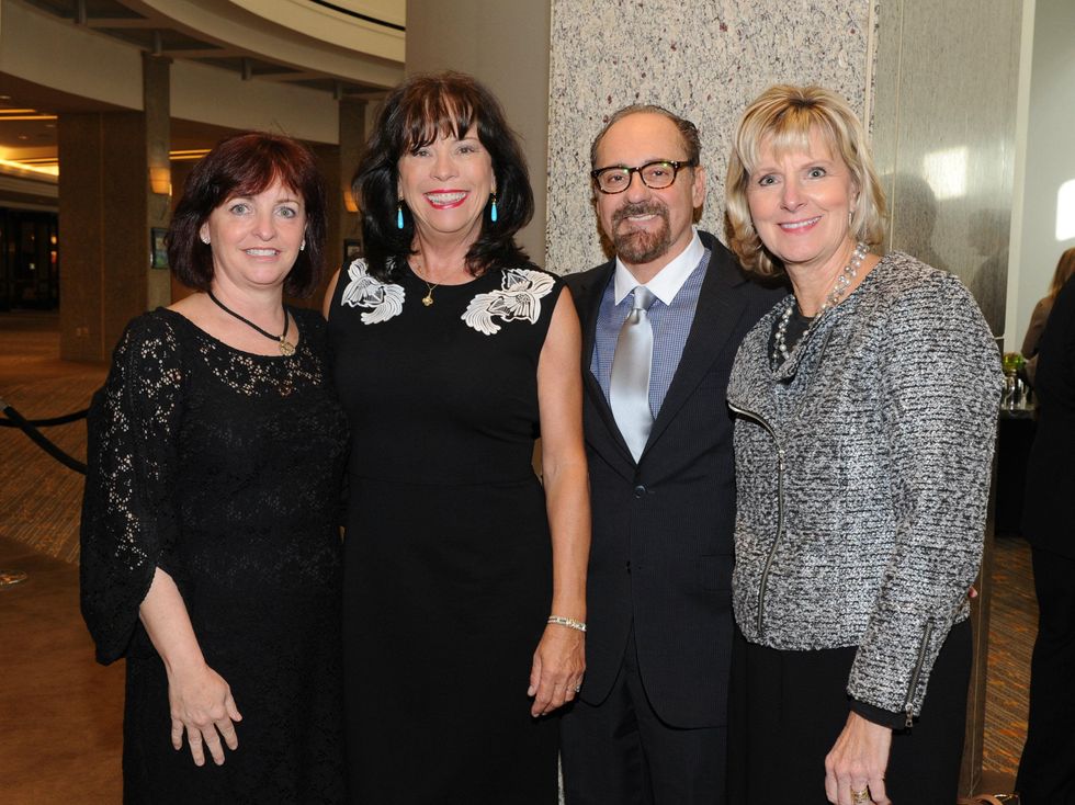 Carol Bieler, Christina Andrea, Rudy Andrea, Carol Schauer, national philanthropy day