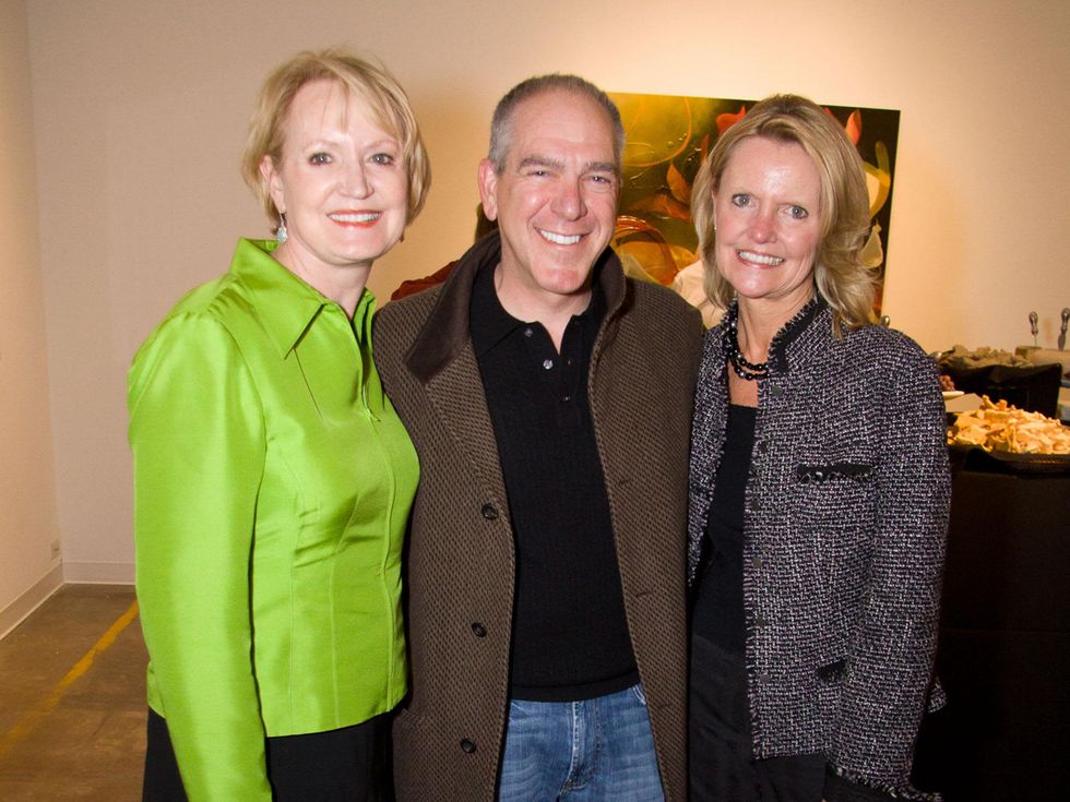Carol Meyer, Stephen Tosha, Julie Hash at Black Tie Dinner Sponsor Kick-Off