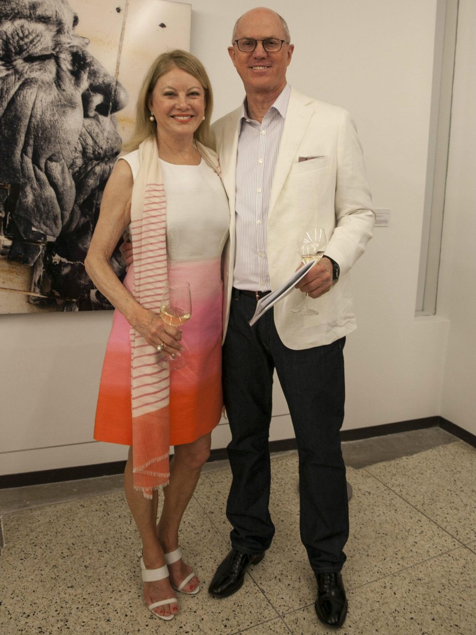 Carole Hoffman, Paul Dodlinger, Dallas Art Fair Preview Gala