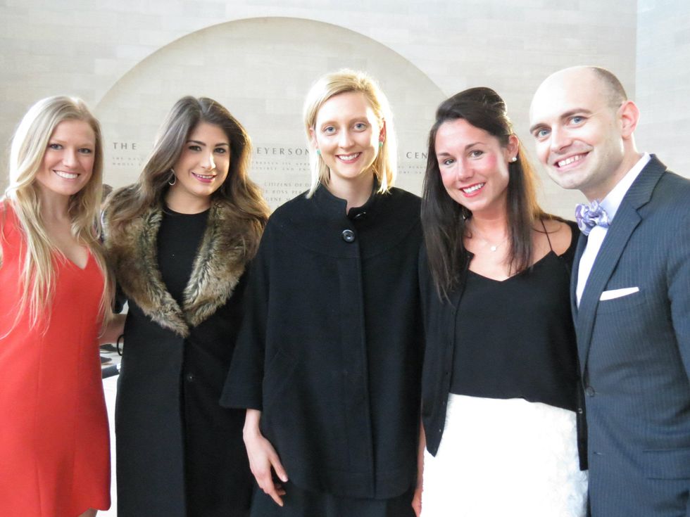 Caroline Carr, Alex Baker, Kayla McKinley, Kali Chatham, Julian Leaver, Vivaldi Patron Circle