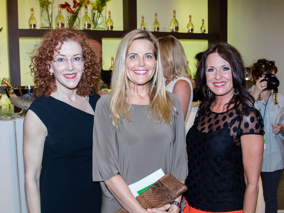 Caroline Hubach, Debra Nelson, Susan Elzner, Dallas Art Fair Preview Gala