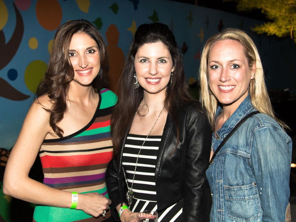 Carolyn Chinn, Christine Powers, Jennifer Sullivan at Spring Fling