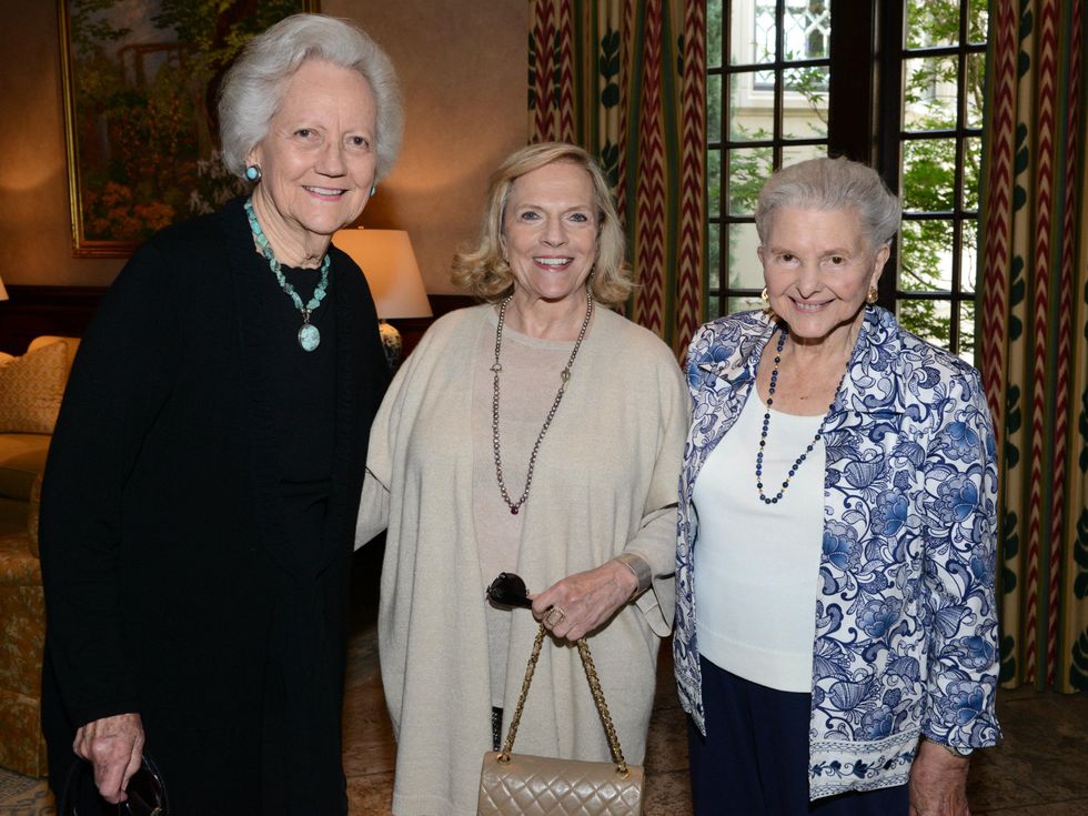 Carolyn Lupton, Jean Lattimore, Caroline Rose Hunt, friends of center for brain health