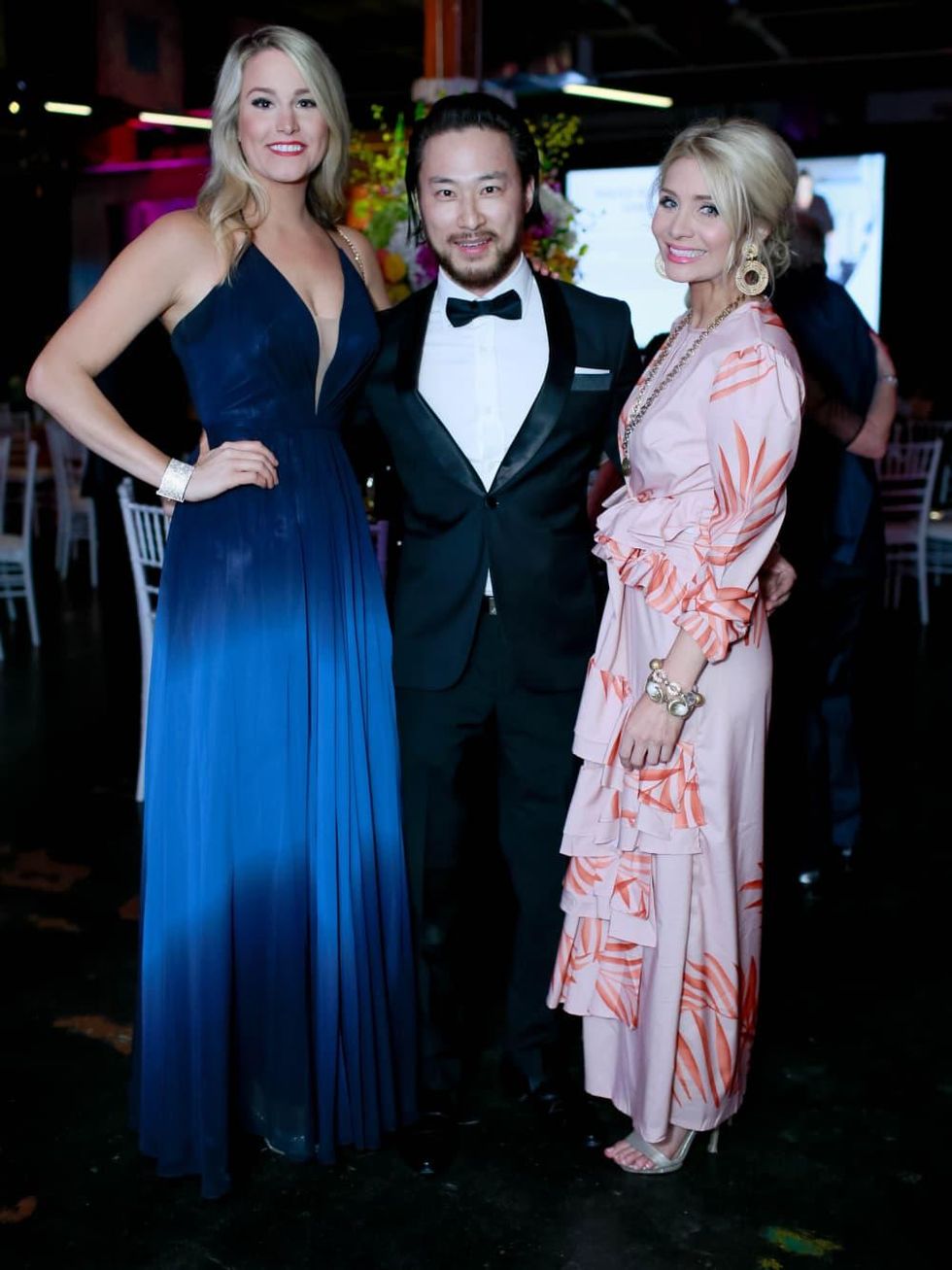 Carolyn Tanner, Alvin Wong and Natalie Westbrook