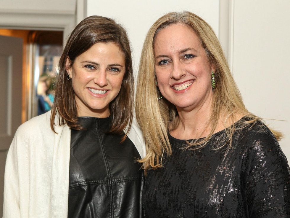 Carrie Arnot, Whitney Newell, TANP Sponsor Party