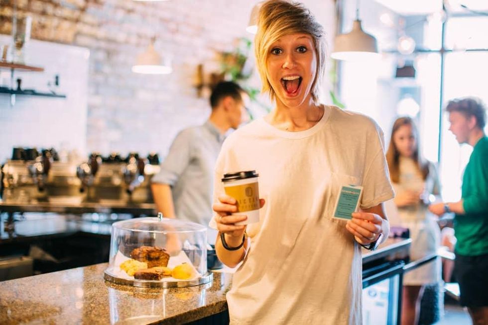 Cassie Brown, CM fiction coffee pop-up