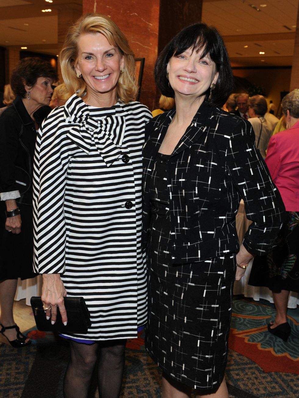 Cassie Crosby, Anne Blomeyer, AWARE Luncheon