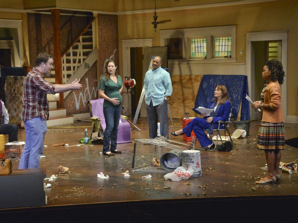 Cast of Dallas Theater Center's Clybourne Park