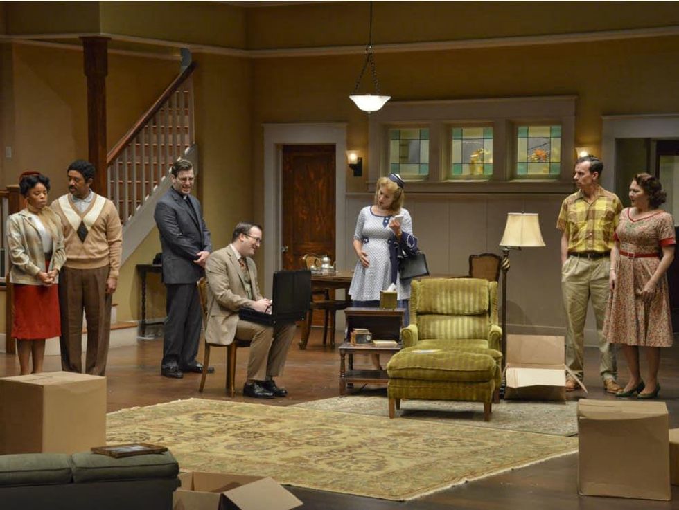 Cast of Dallas Theater Center's Clybourne Park